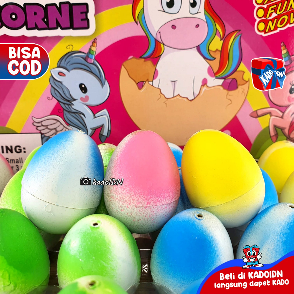 Mainan Telur Bayi Dinosaurus bisa menetas  by KadoKado