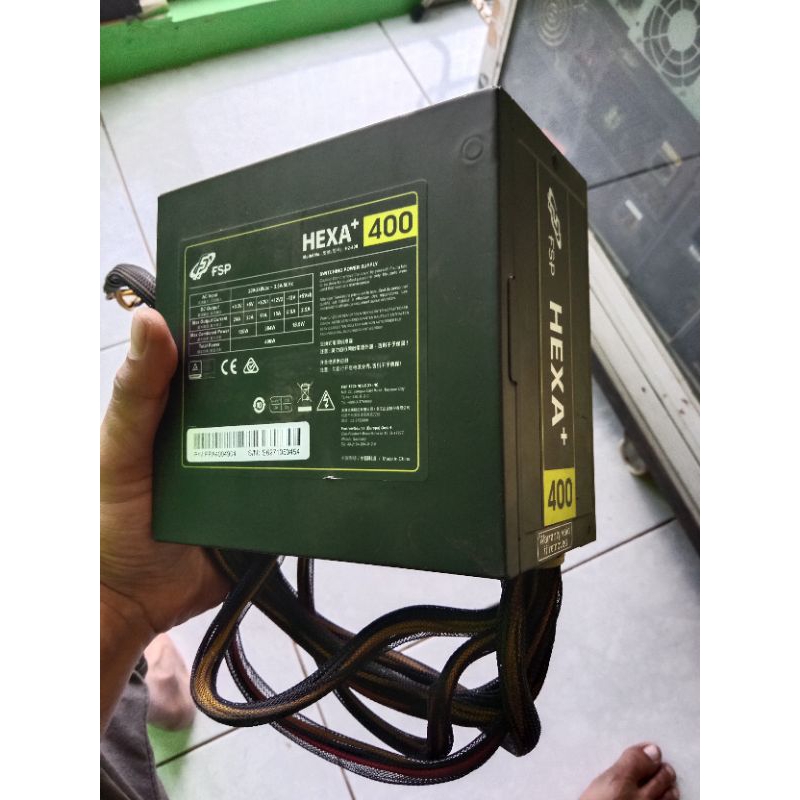 psu powersupplay 400watt hexa