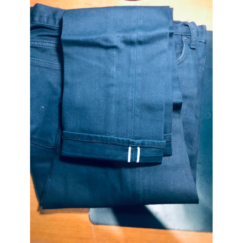 Uniqlo jeans selvedge black