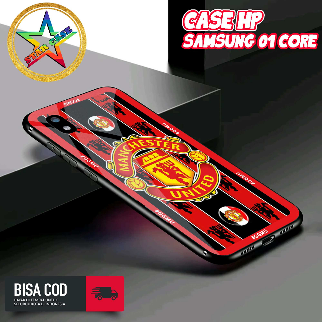 Case Samsung A01 Core Motif [BOLA] Casing Samsung A01 Core TERBARU Hardcase Glossy Kilau 2D Case Hp 