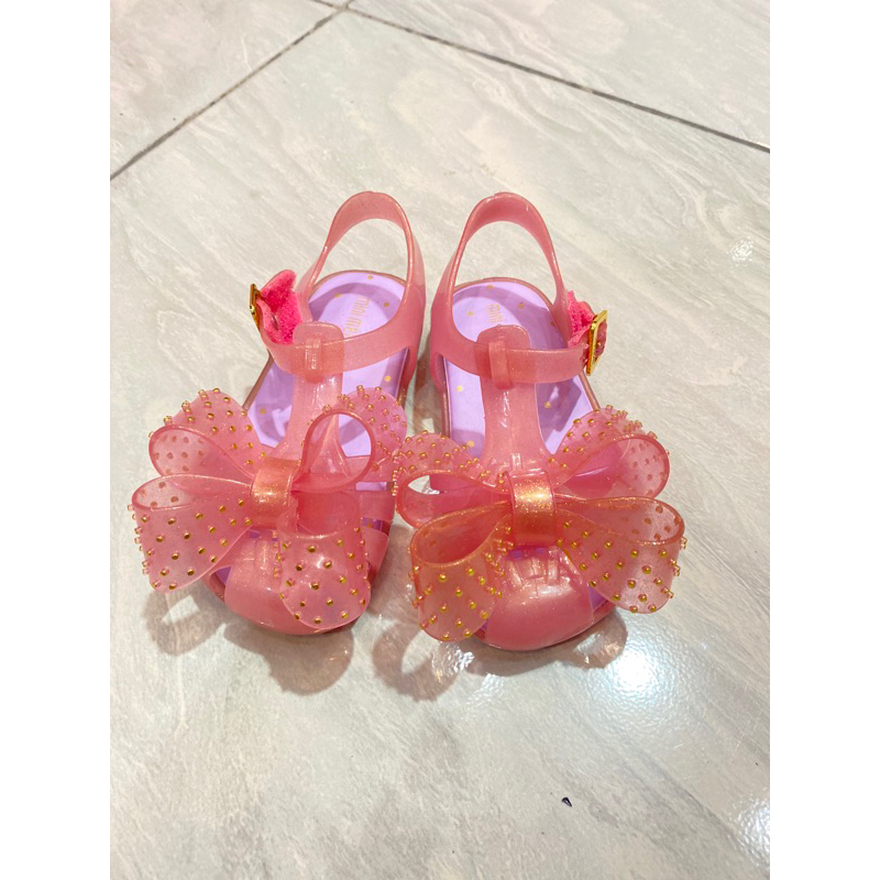 sandal anak minni mel pita bintik