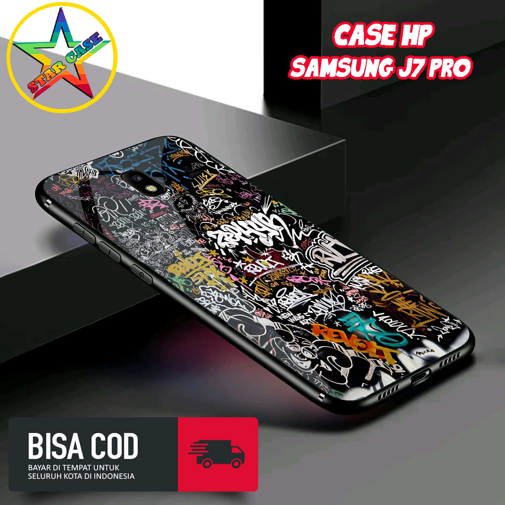 Case Samsung J7 Pro 2017 Motif [SWAG] Casing Samsung J7 Pro TERBARU Hardcase Glossy Kilau 2D Case Hp