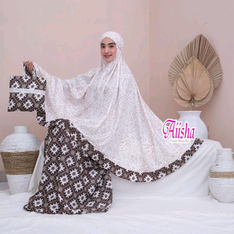 Mukena rayon batik jumbo