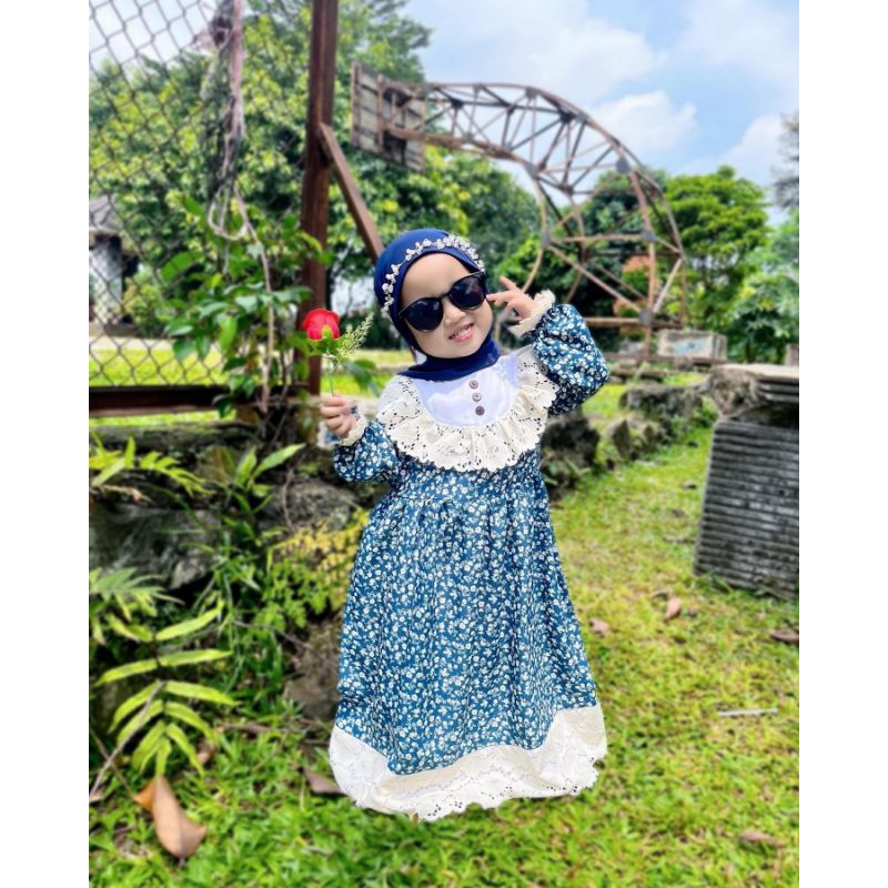 Havva longdress gamis anak perempuan