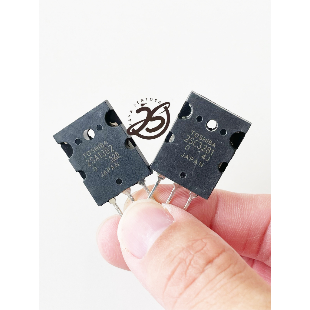 A1302 C3281 (1 SET) KWALITAS BAGUS TOSHIBA 2SA1302 2SC3281 2SA 1302 2SC 3281