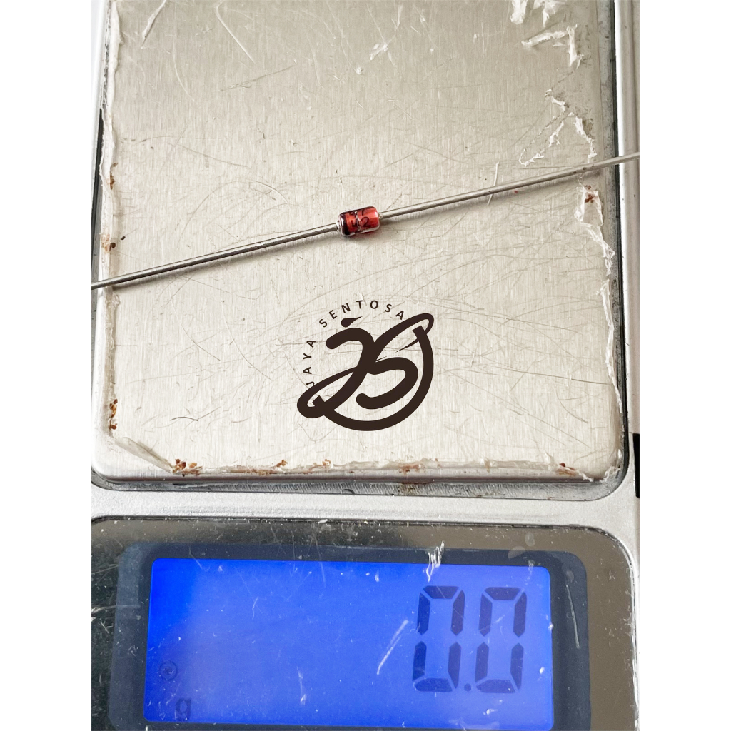 10 BUAH DIODA ZENER 1W 12V 1N4742 1 WATT 12 VOLT 1N 4742 1WATT 1W IN4742