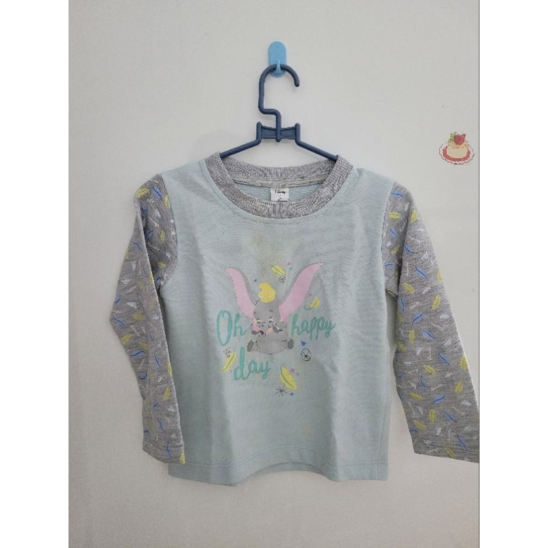 preloved - sweater kaos anak perempuan usia 1 tahun - nevada x disney