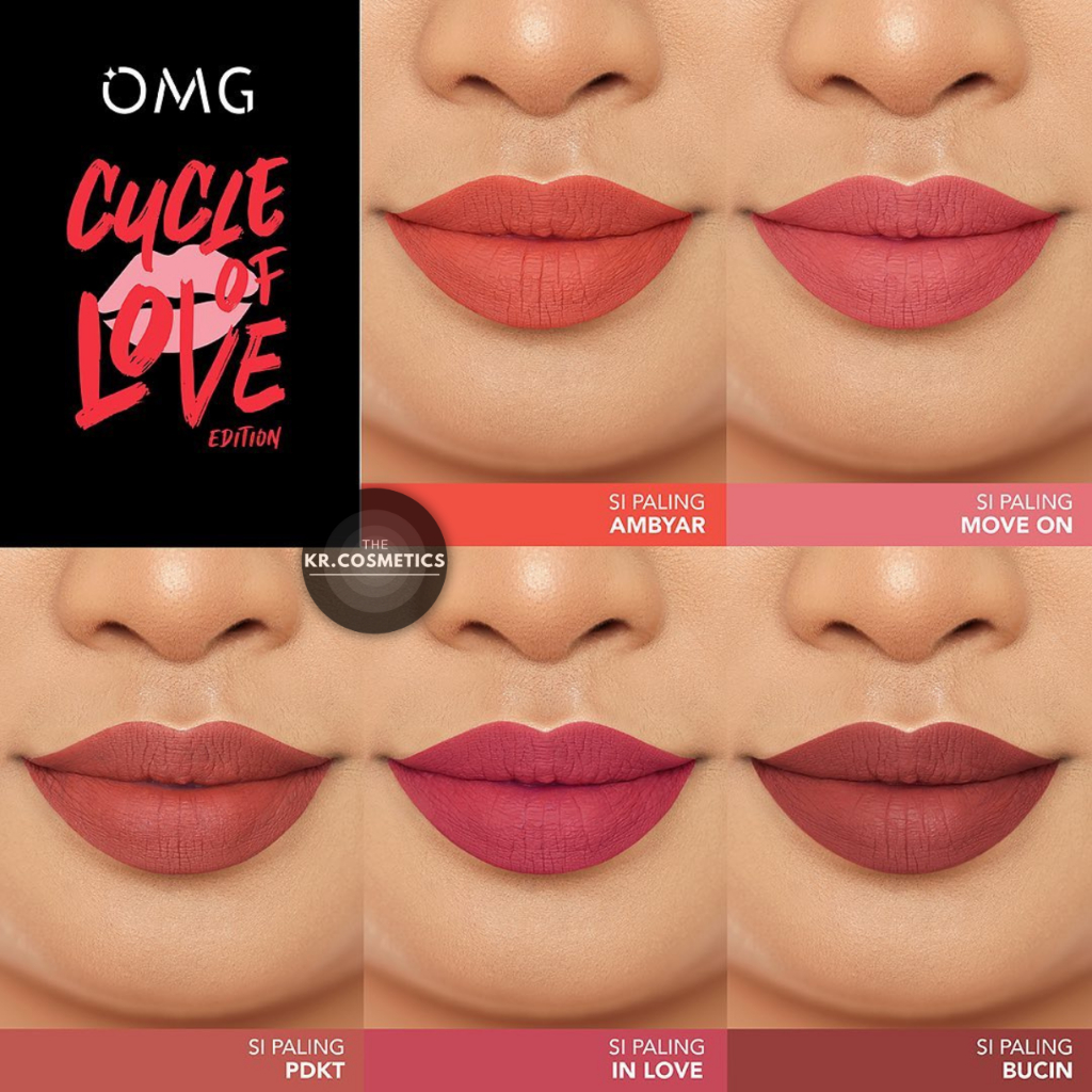 Omg Oh My Glam Matte Kiss Lip Cream Cycle Of Love Edition 3,5gr