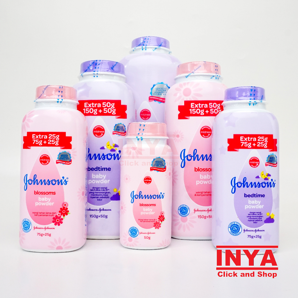 Johnson Bedtime Baby Powder 300gr - Bedak Bayi