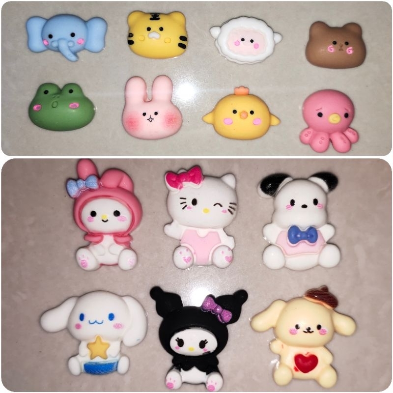 Resin Clay mix/ Clay sanrio/ Clay hewan
