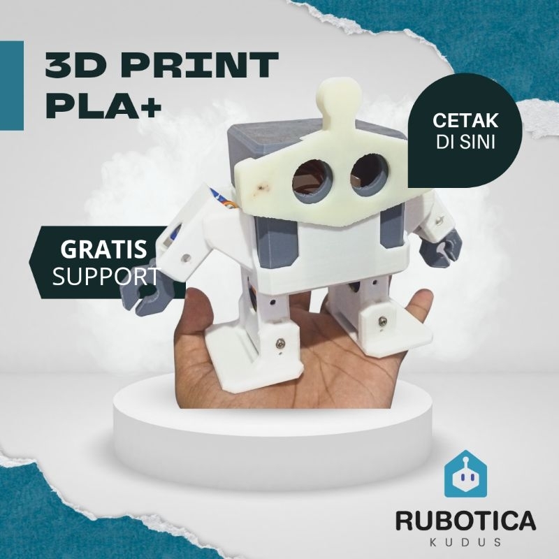 Jasa Cetak 3 Dimensi 3D Print PLA+ Gratis Support