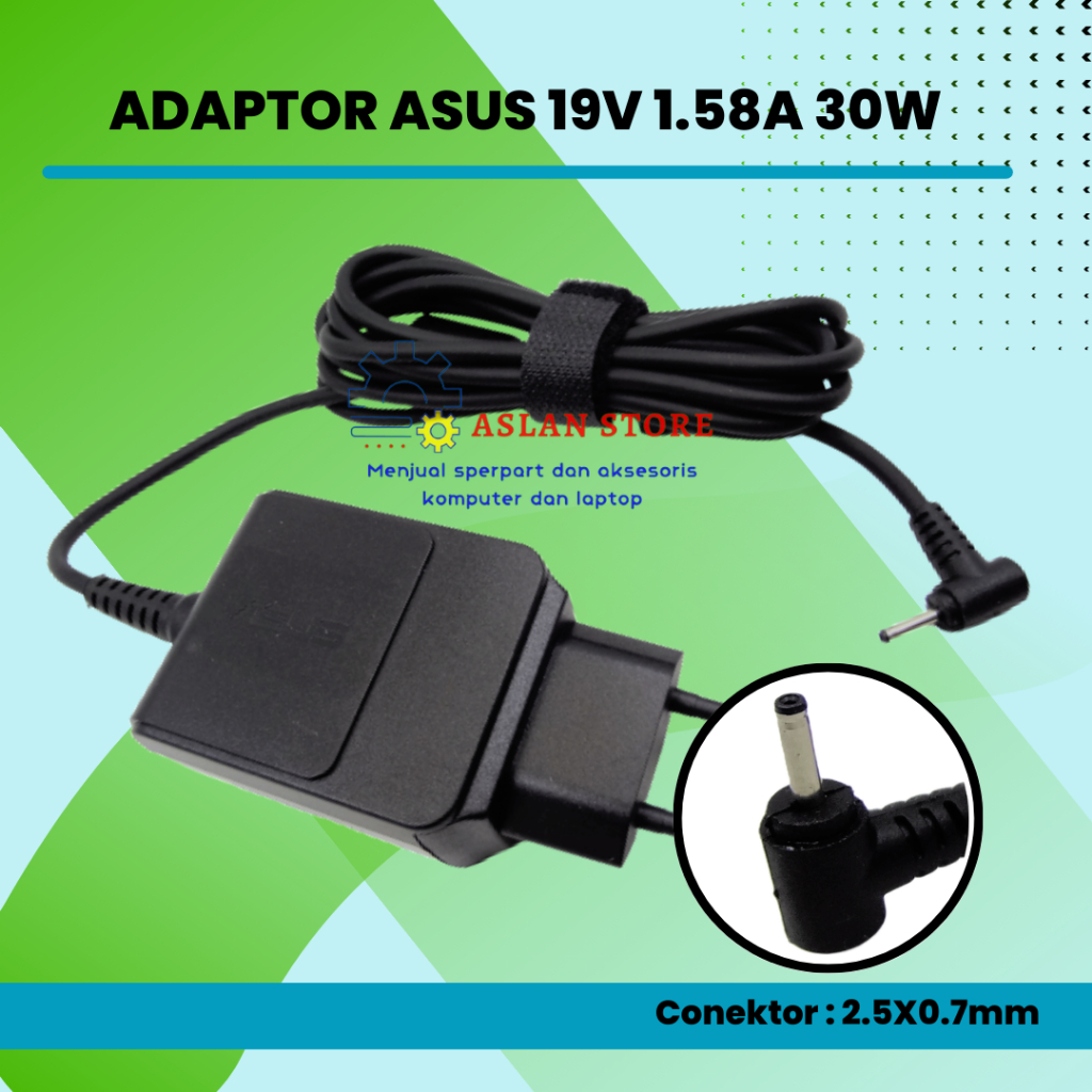 19V 1.58A 30W AC Adapter Asus AD82000 AD820MO AC Adaptor Asus Eee PC EXA1004CH EXA1004UH EXA1004EH 1001PXD R101D 1001PX