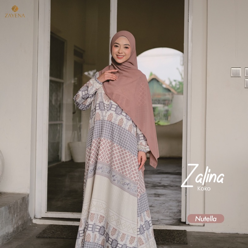 ZALINA RAYA SERIES By Zayena Indonesia | Hanya Gamis