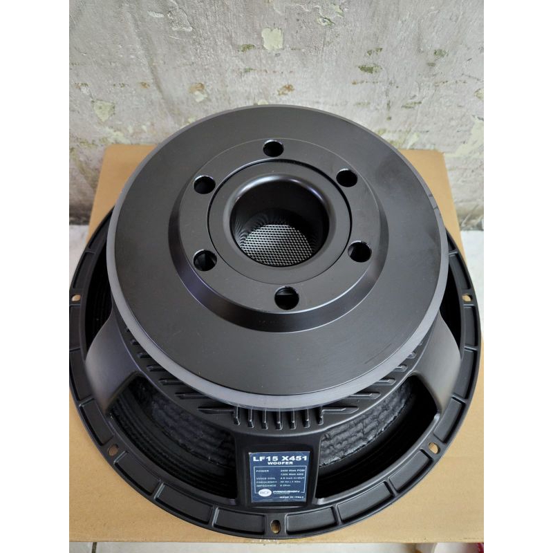 speaker component RCF LF15X451 15 Inch vc 4.5 woofer LF 15 X451