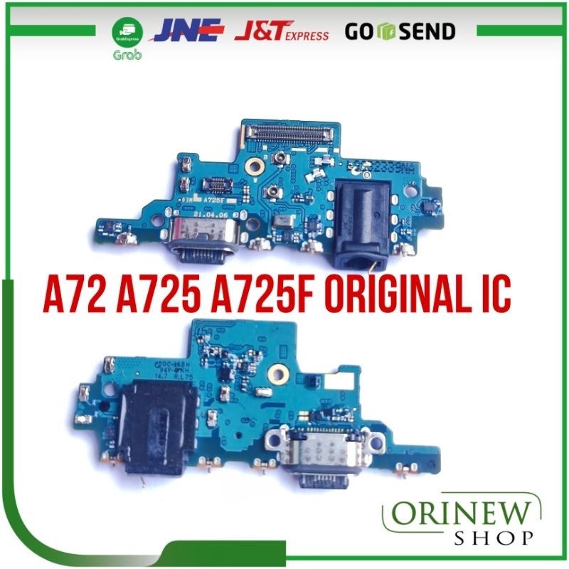ORIGINAL 100% PCB USB CAS SAMSUNG GALAXY A72 A725  FULL IC KONEKTOR CHARGER