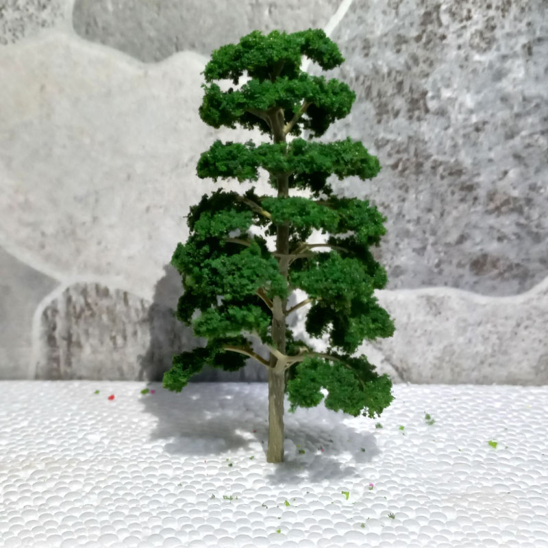 Maket Pohon Miniatur Tanaman Rimbun - B78