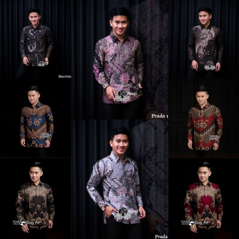 Kemeja Batik Lengan Panjang Murah