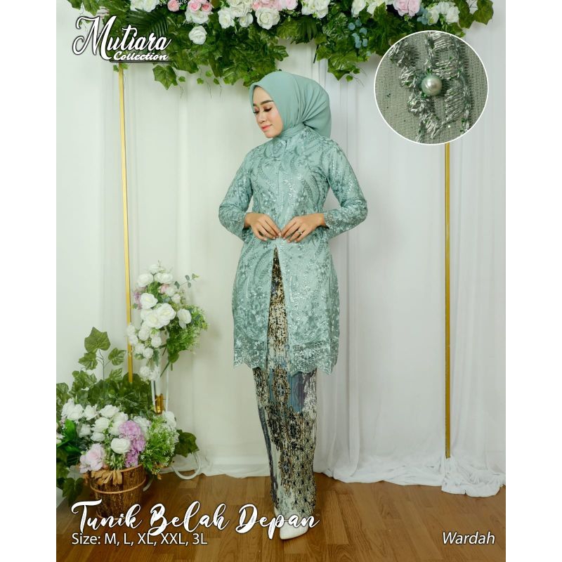 KEBAYA ORIGINAL//TUNIK BELAH DEPAN//SERAGAMAN KELUARGA//BAJU PESTA LAMARAN//KEBAYA WISUDA//BAJU LEBARAN//BAJU KONDANGAN//KEBAYA MODERN//BY MUTIARA COLLECTION