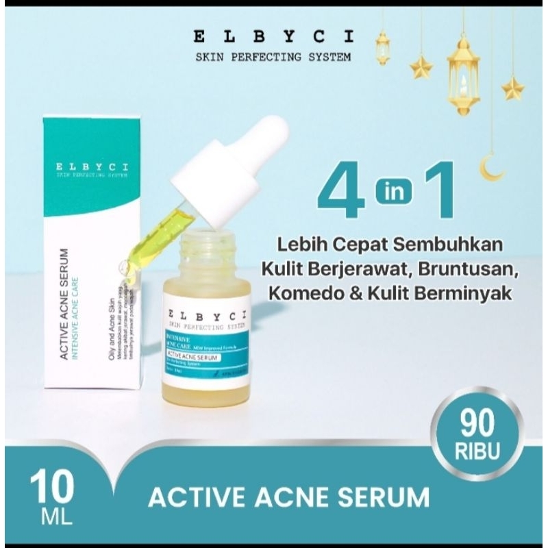 ELBYCI-  ACTIFE ACNE SERUM(serum jerawat,serum bruntusan)