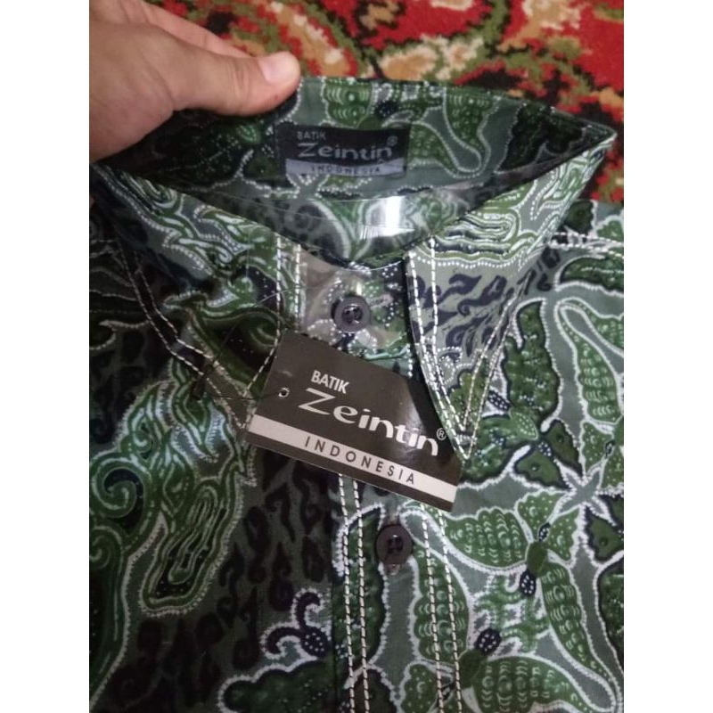 READY KEMEJA BATIK PRIA ORI BY ZEINTIN SIZE M