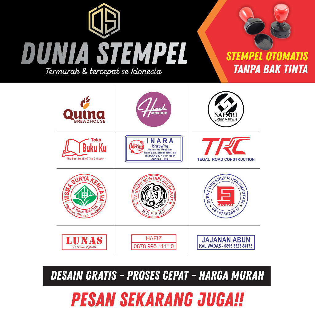 

Stempel Otomatis Murah se indonesia