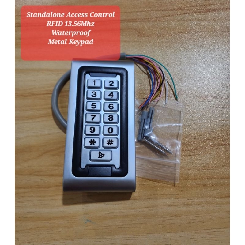 RFID Standalone Access Control 13.56 Mhz 13,56 mhz Waterproof with Keypad