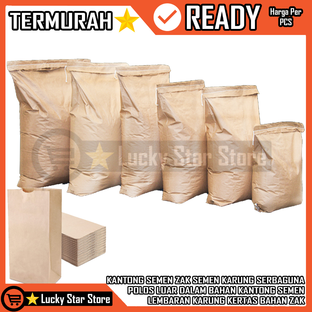 KEMASAN KERTAS PAKK COKELAT KARUNG SEMEN KANTONG PACKING PAK PEKING COKLAT PAKING PECKING NGEPAK MAK