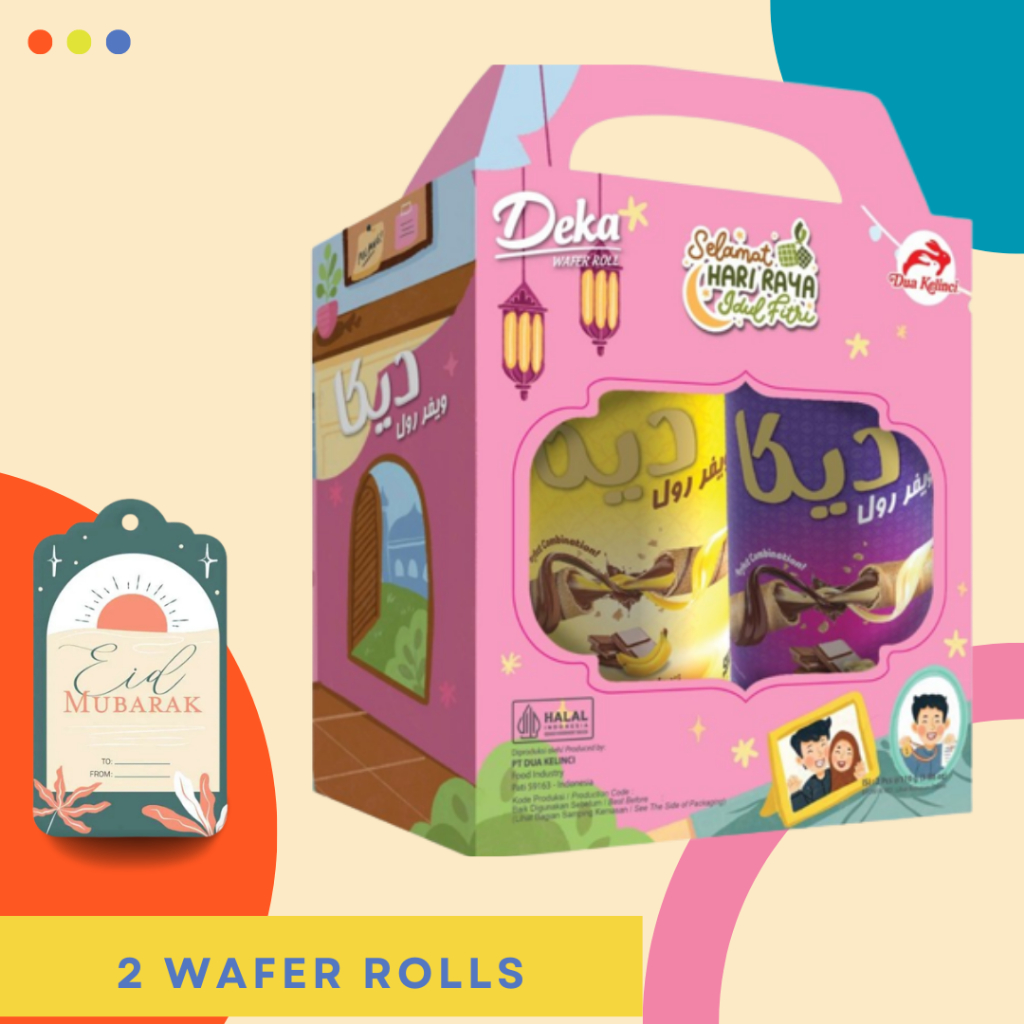 

DEKA WAFER ROLLS edisi Idul Fitri Paket Hampers Free Kartu Ucapan