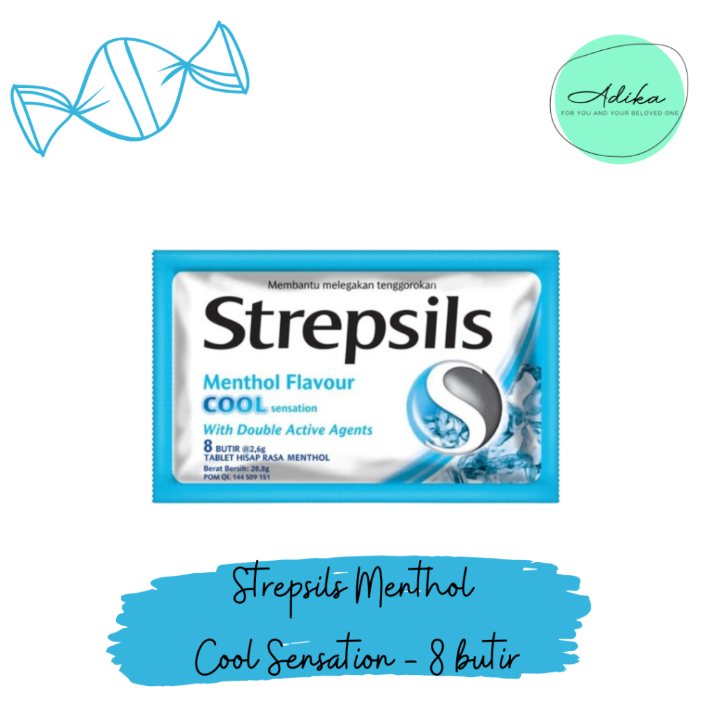 

Strepsils Menthol Flavour - 8 butir