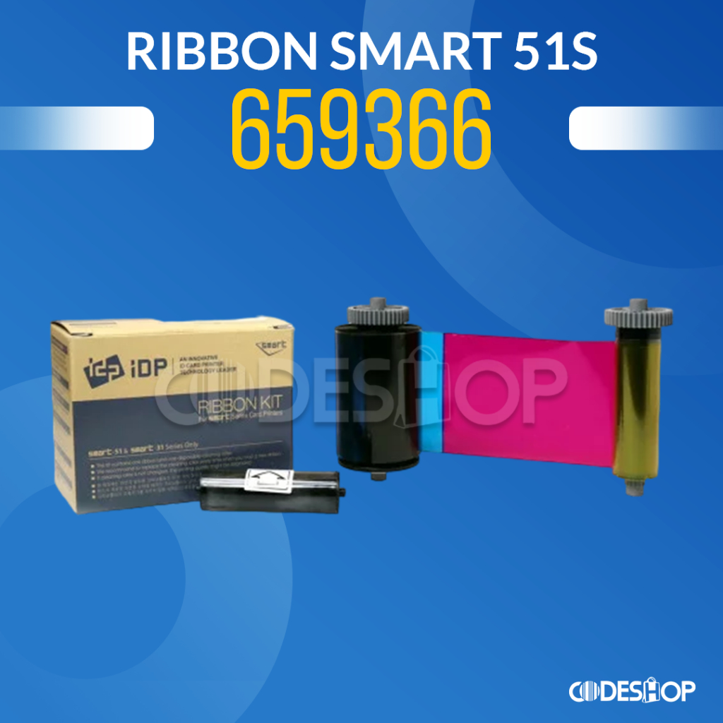 Ribbon YMCKO IDP Smart 31s &amp; 51s 250 Sisi