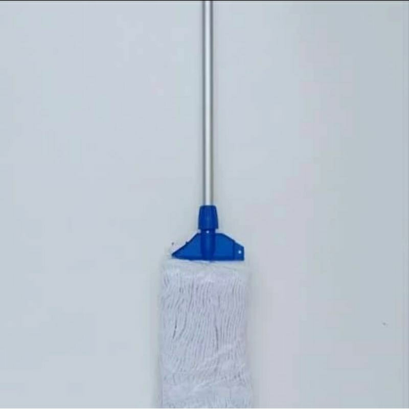 Pel Jepit Gagang Stainless | Pel Lantai | Pel Kain | Mop Lantai Kain