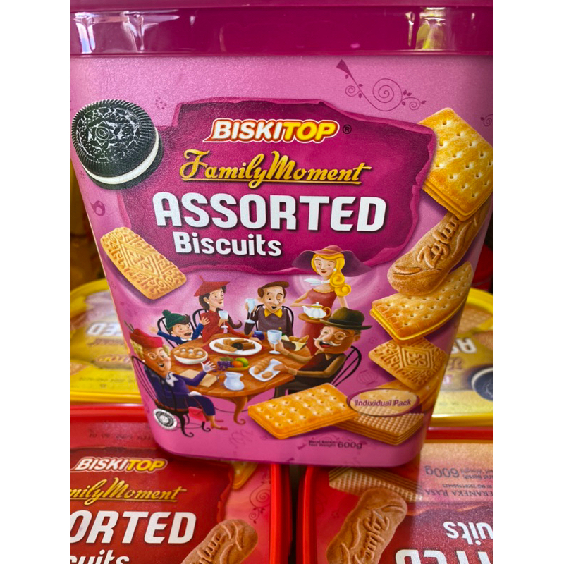 biscuits assorted 600gr