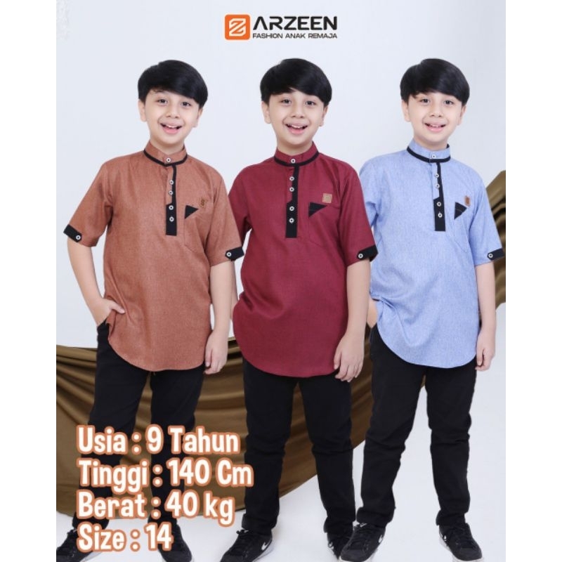 Kurta Zafar by Arzeen / Kemko Zafar / Baju koko remaja