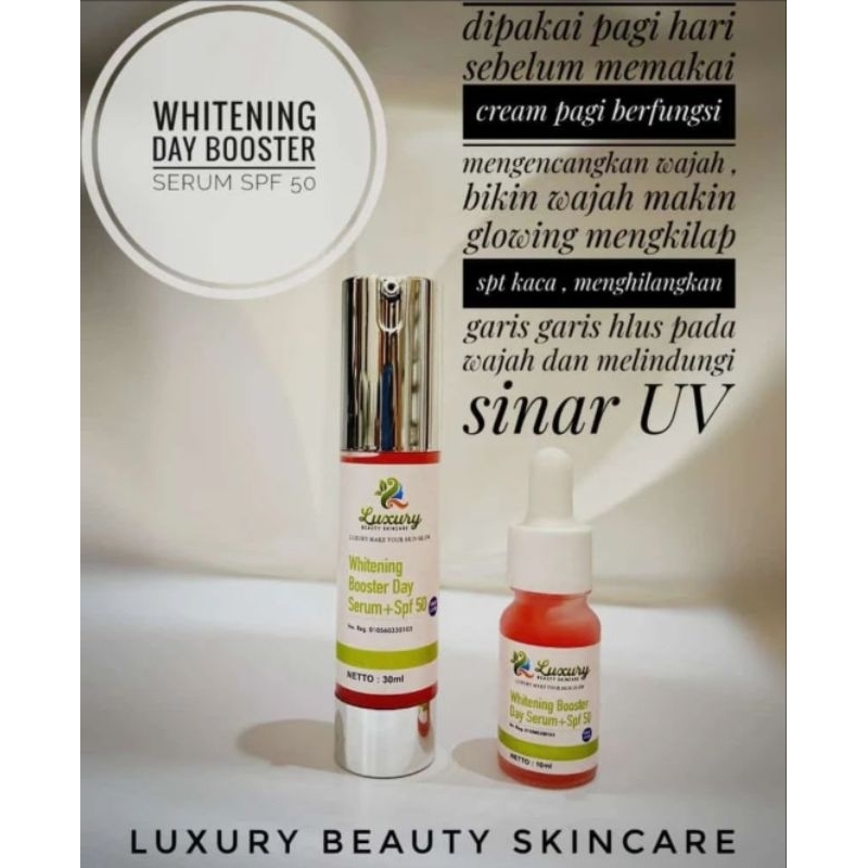 whitening day booster/serum pemutih luxury beauty skincare