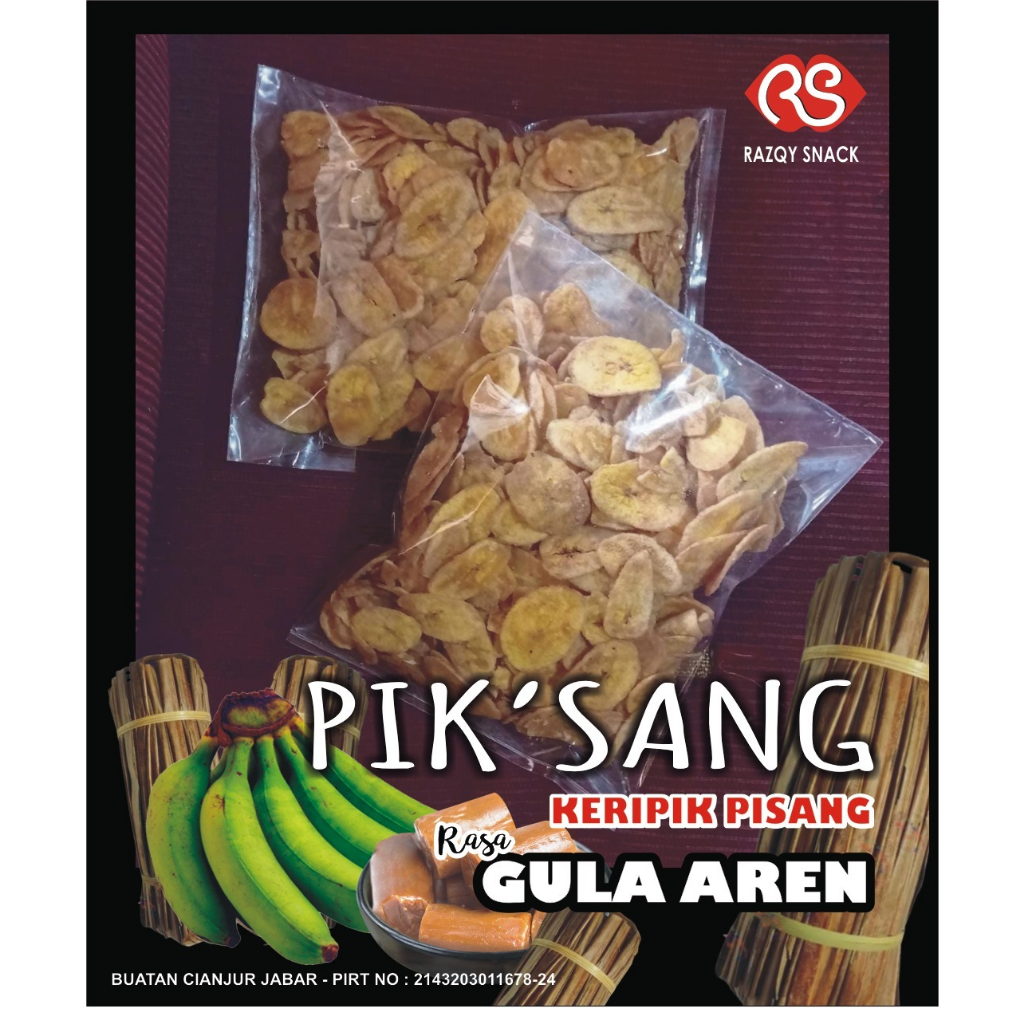 

KERIPIK PISANG GULA AREN KHAS CIANJUR