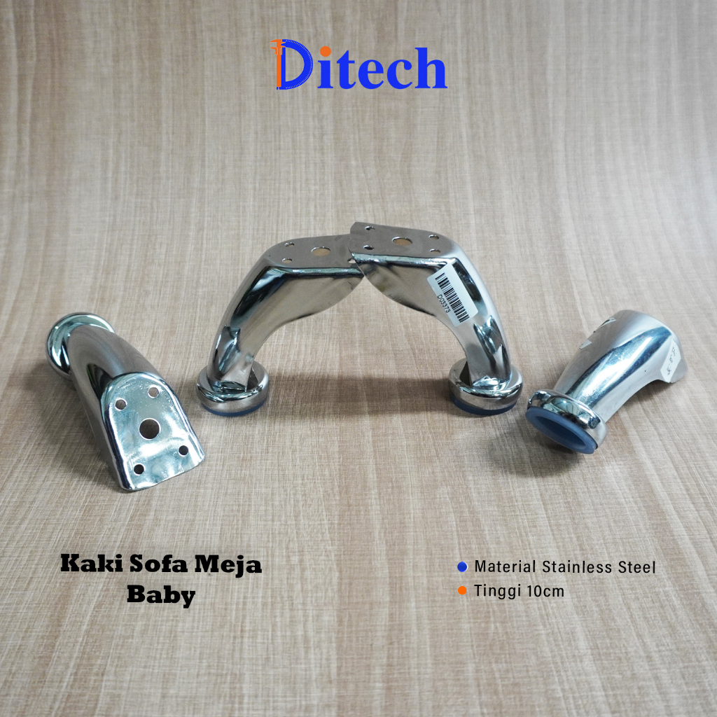 Kaki Meja/Lemari/Sofa Stainless Steel Model Kaki Babi