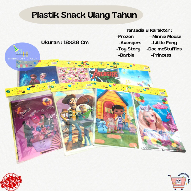 

Plastik Snack Karakter / Plastik Kado / Plastik Souvenir Karakter