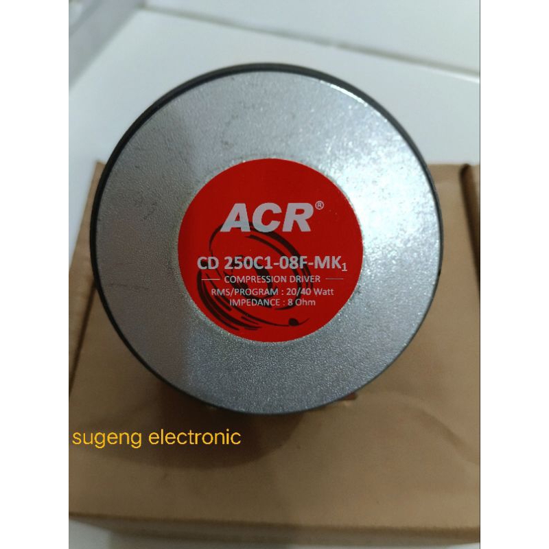 Tweter 1 inch  ACR CD 250 C1 ACR MK1 (CD1)