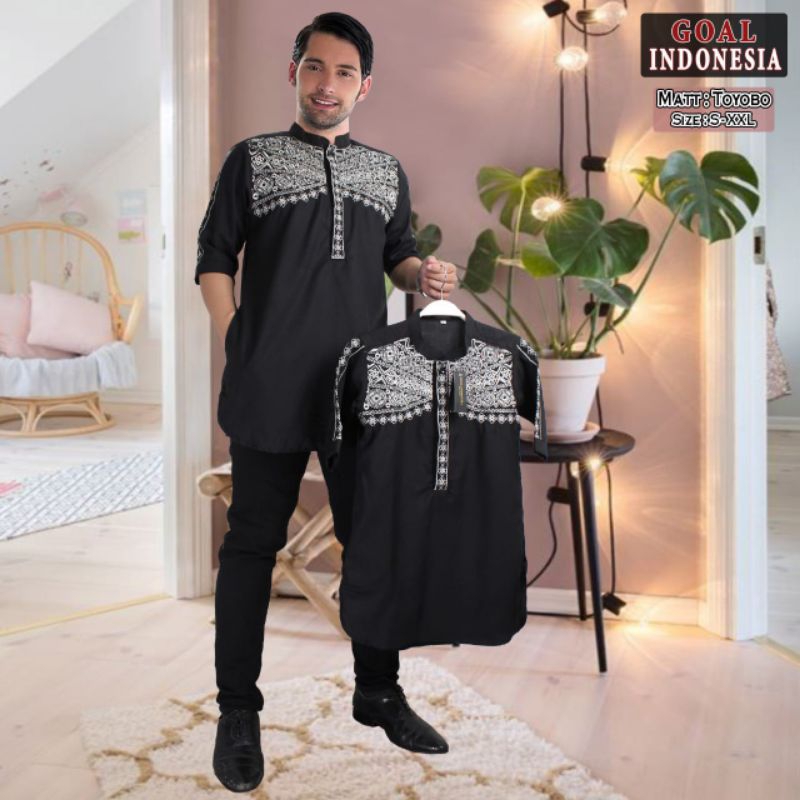 couple koko GOAL terbaru bahan toyobo premium ada ukuran S M L XL