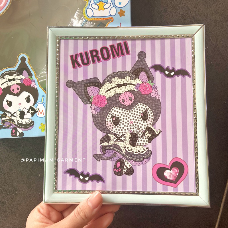Mainan Kado Anak Frame DIY Stiker Diamond Besar Painting Karakter