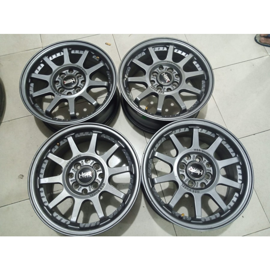 Velg Racing Hsr Gymkana Second Murah R15 Baut 4 Pnp Mobil Avanza Xenia Mobilio Dll