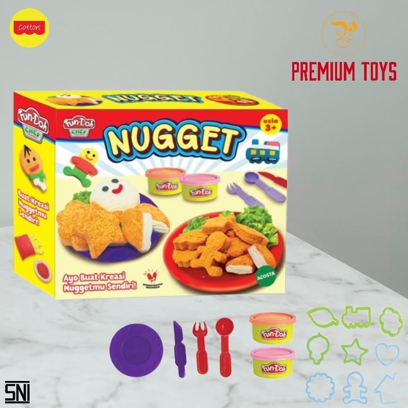 FUN DOH NUGGET - NUGGET FUNDOH MAINAN ANAK