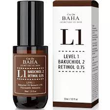 Cos De BAHA (L1) 30ml - Bakuchiol 2% Serum with Retinol
