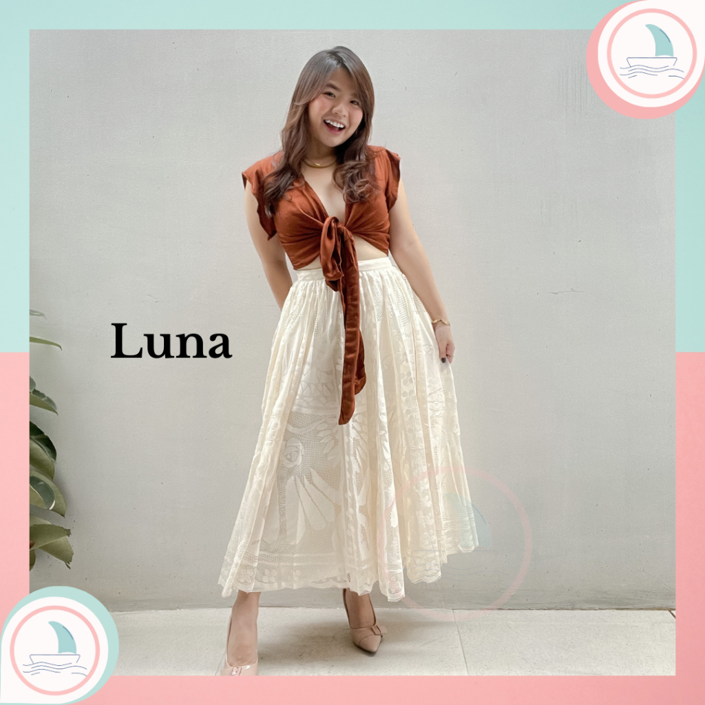 Rok Brukat Luna Import Premium