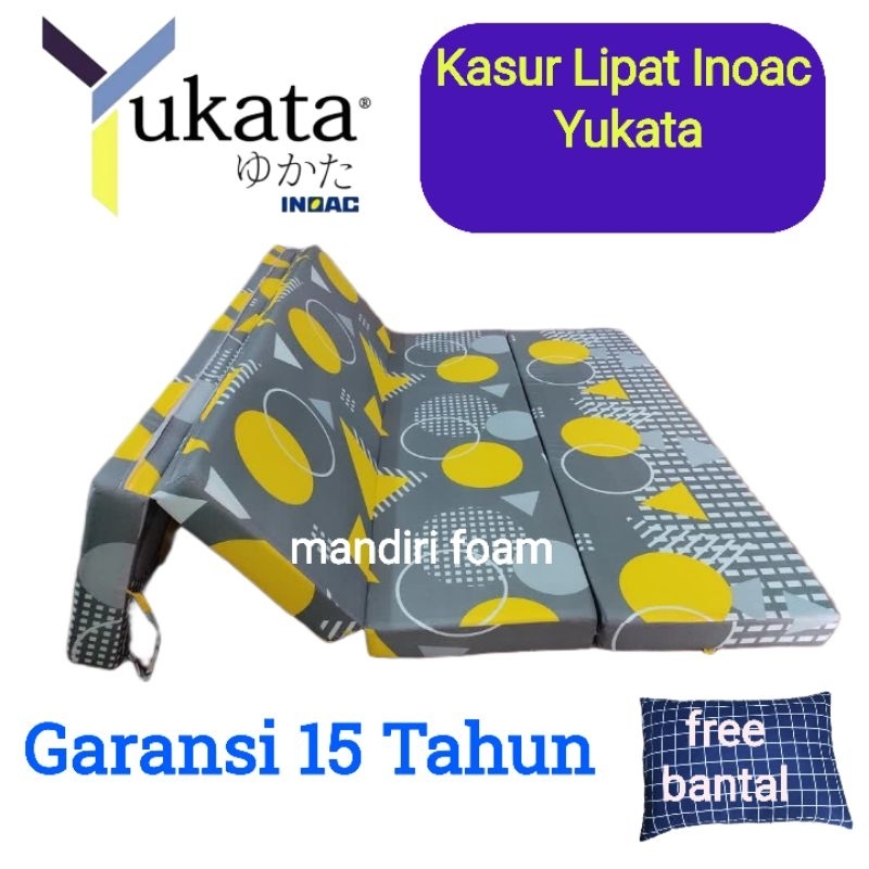 Kasur Lipat Inoac Yukata  TEBAL 5, 10, 15 dan 20 GARANSI 15 Tahun