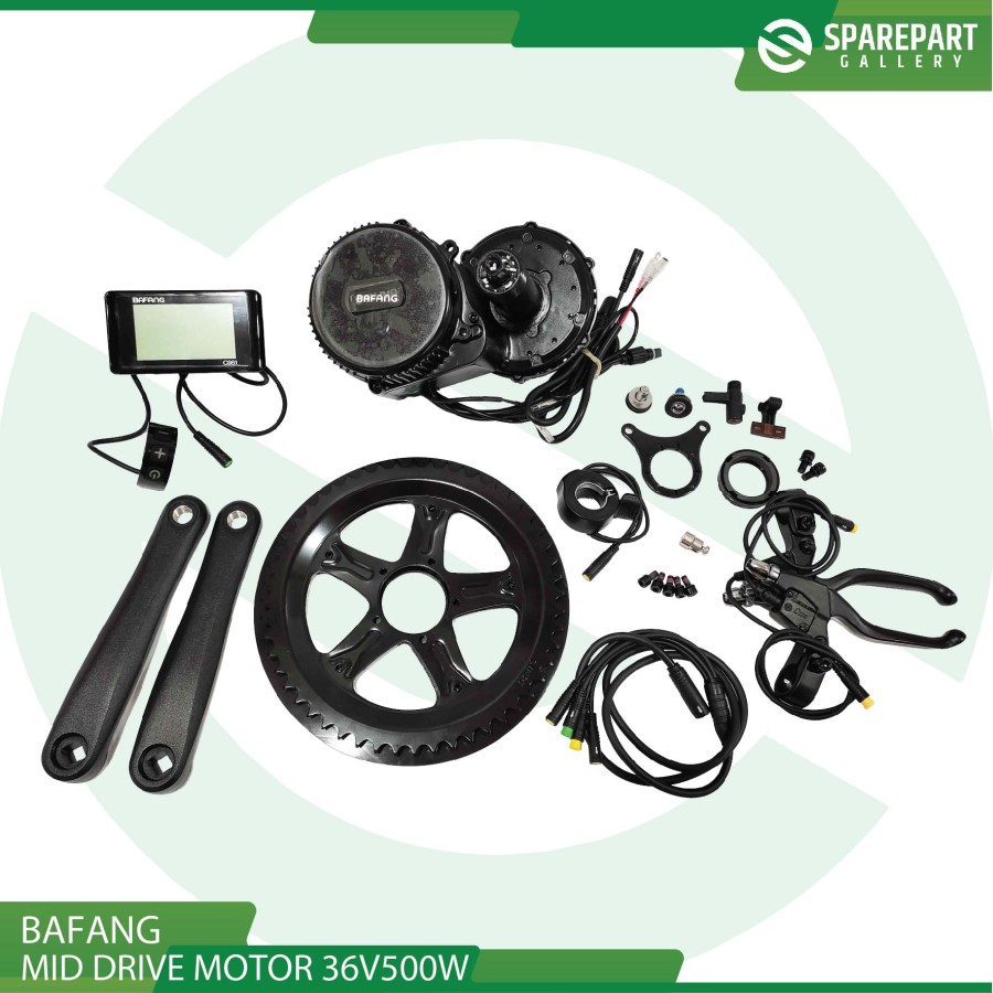 Bafang Mid Drive Motor 48v500w Ebike Convertion Kit