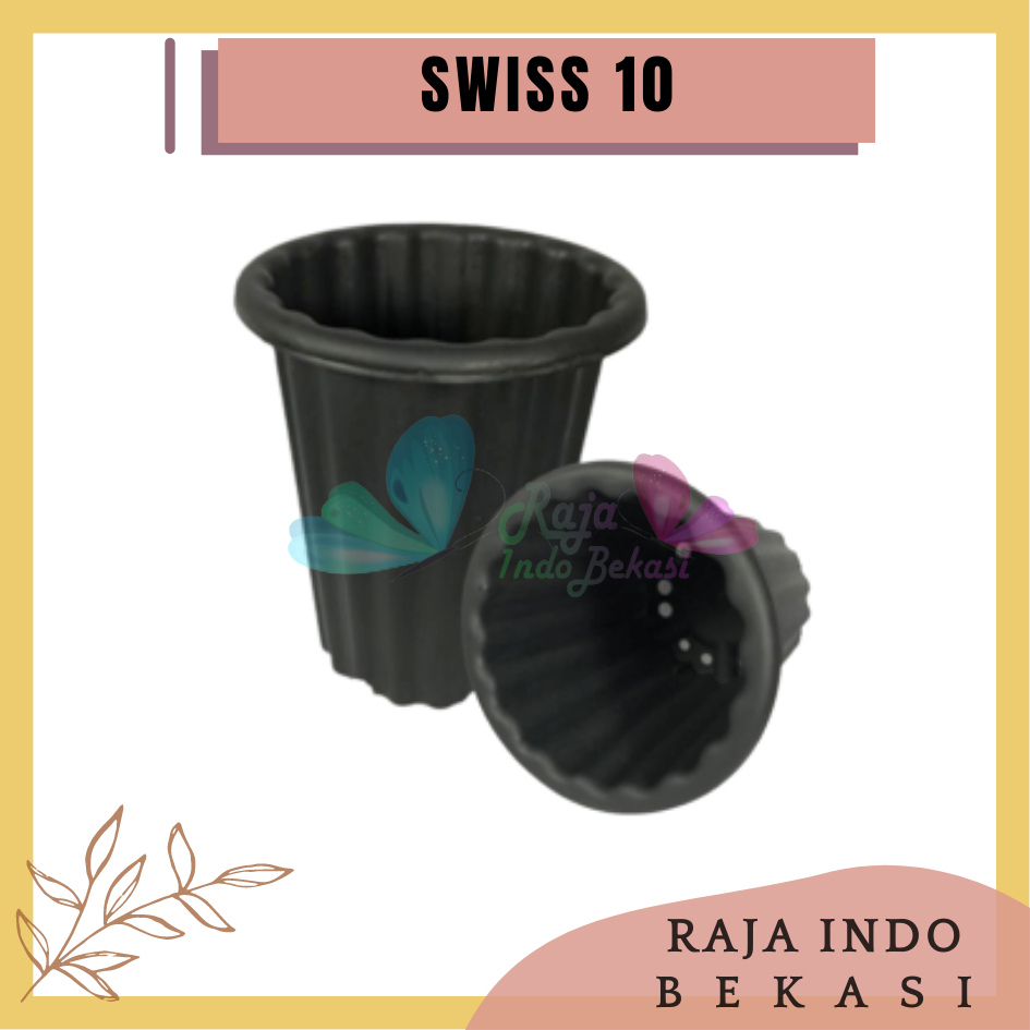 Rajaindobekasi Pot Swiss 10 Hitam Pot Yogap 10 13 15 Hitam Putih Coklat Merah Bata Bening Transparan Pot Yogap 17 18 19 Pot Yogap Murah Pot Bunga Tinggi Pirus Tegak Bagus Tebal