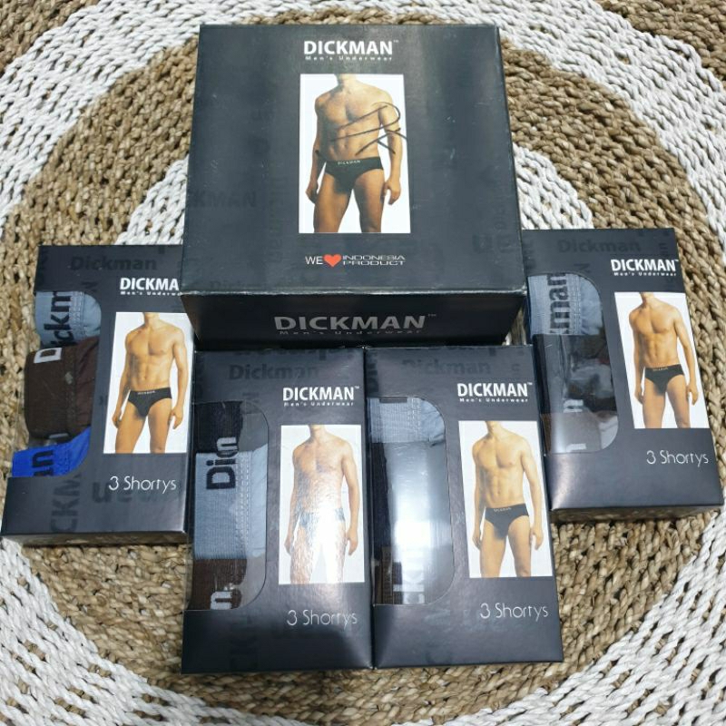 (GROSIR) Celana dalam DICKMAN / Celana dalam Dewasa / Celana dalam pria dewasa 1LUSIN