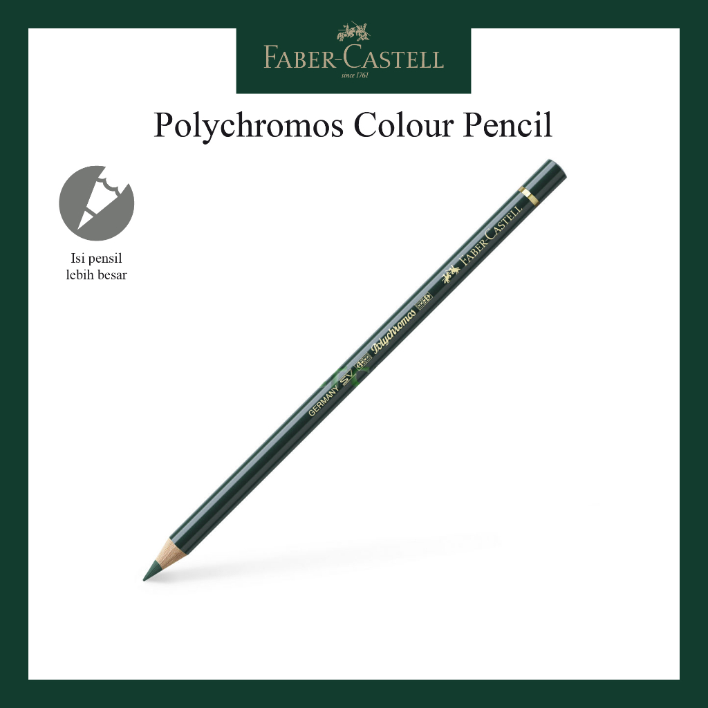 

Pensil Polychromos Faber Castell Pine Green 110267