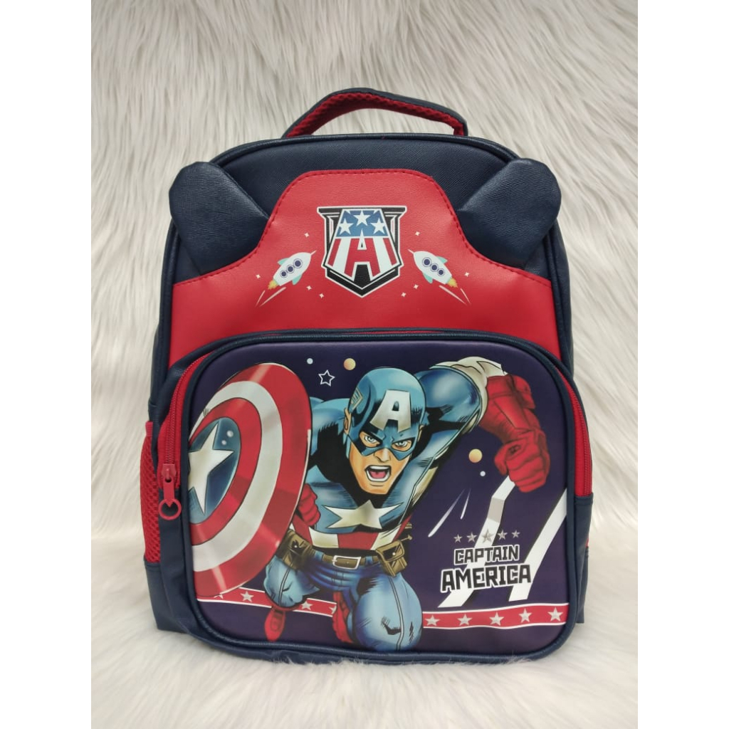 Tas  Captain America Anak laki laki/Tas Captain America/Tas Captain America Import